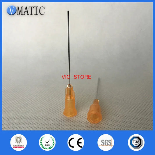 Free Shipping 100Pcs 1'' 23G Dispensing Needle Tip Oem Luer Lock Needles