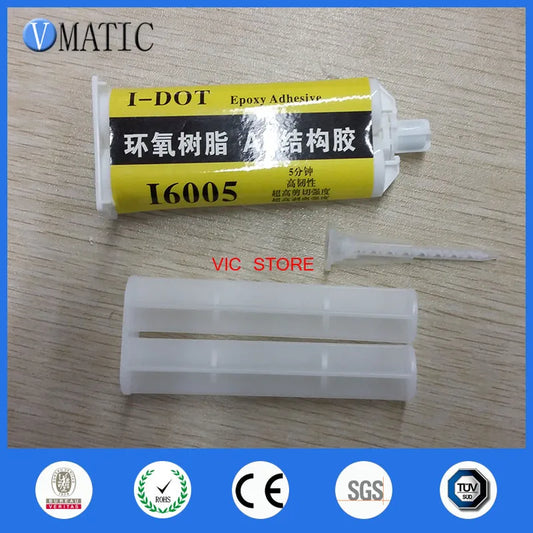 Free Shipping New Bonding Application Cartridge Set Package Epoxy AB Glue With Excellent Adhesion To Many Materials / Push Rod
