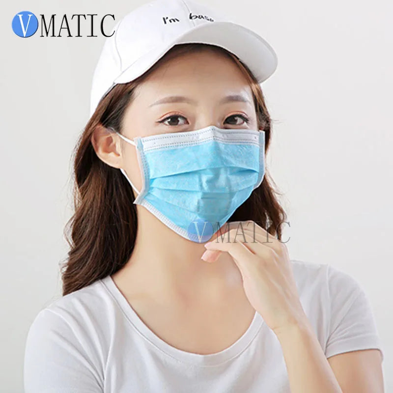 Free Shipping Anti-Dust Dustproof Disposable Earloop Face Mouth Masks Facial Protective Cover Masks
