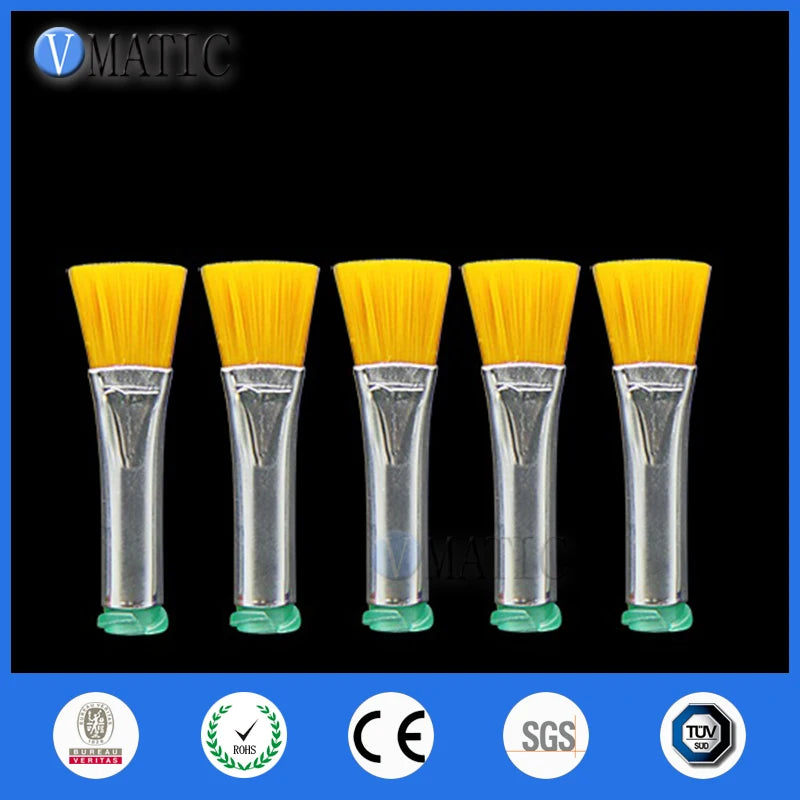 Free Shipping 18G Double Screw Thread Flat Mouth 10mm Glue Fluid Liquid Dispensing Needle Brush