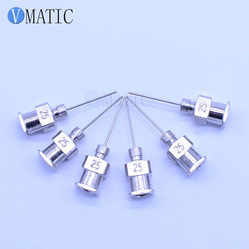 High Quality 12Pcs 0.5'' Tip Length 25G Stainless Steel Tips 1/2 Inch