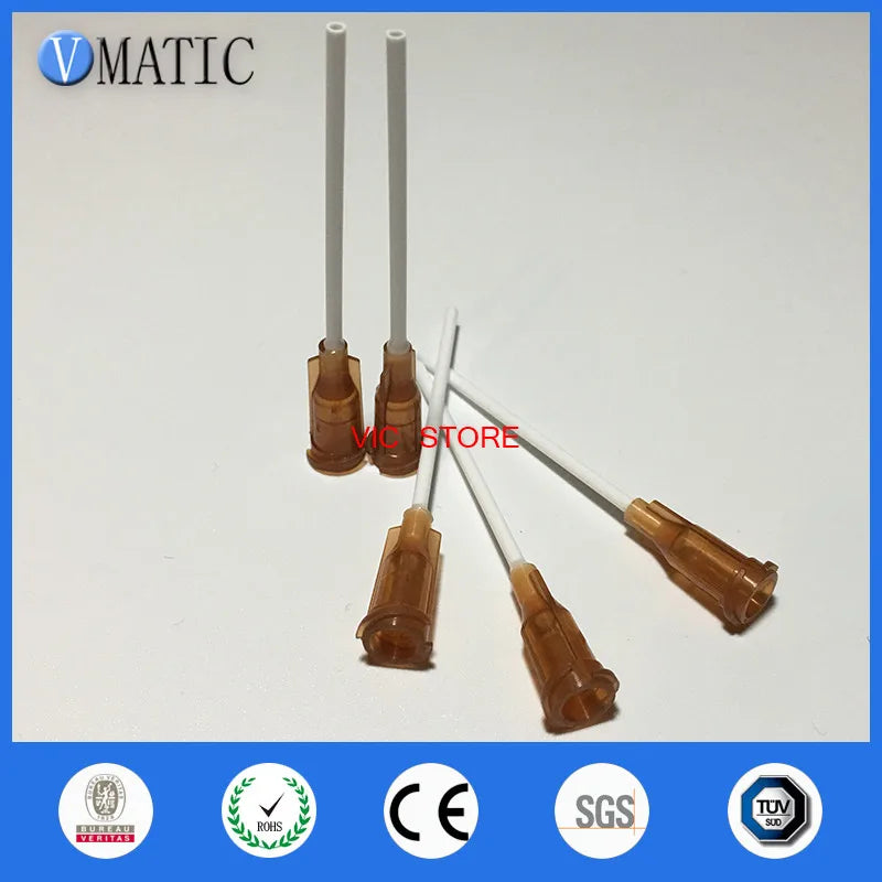 Free Shipping 100pcs 15G 1" Inch PP Flexible Dispensing Needles