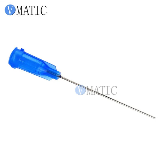 Free Shipping 100Pcs 1.5'' 22G Dispensing Robot Glue Needle Tip 1-1/2 Inch