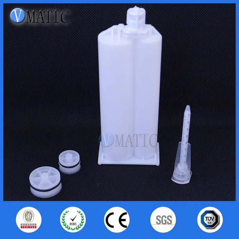 Free Shipping 50ml/cc 10:1 PBT Adhesive Cartridge For Ab Acrylic Adhesives In Marble & Solid