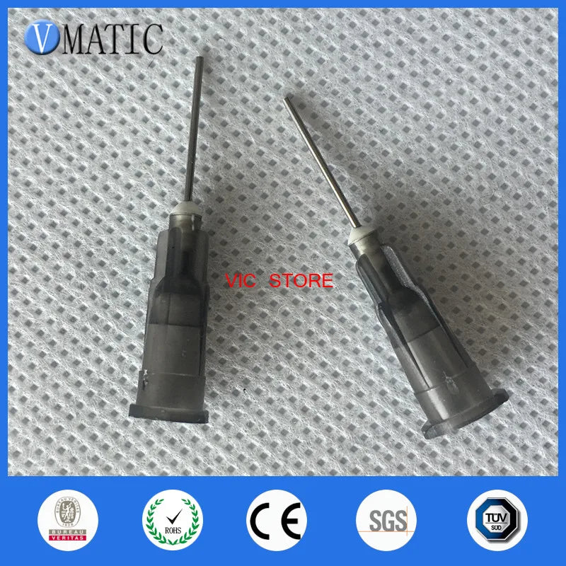High Quality 22G High Quality Pinhead Dispensing Machine Syringe Needle Metal Pinhead Glue Dispensing Needle Tip 1/2 Inch
