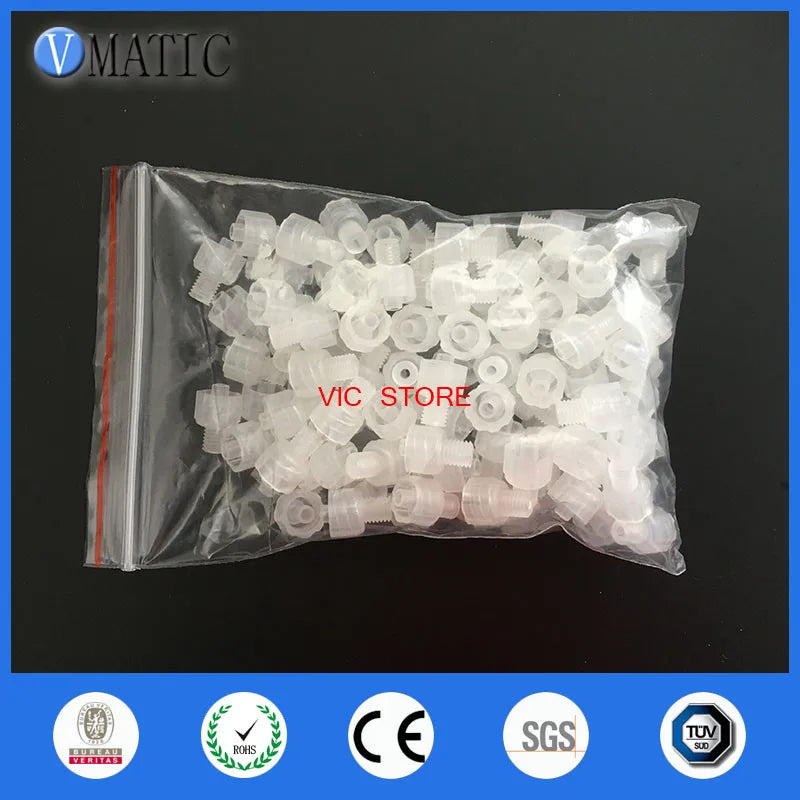 High Quality 100Pcs Male Luer Tapered Syringe Fitting Connector (Polyprop) Luer Lock Tapered Connector