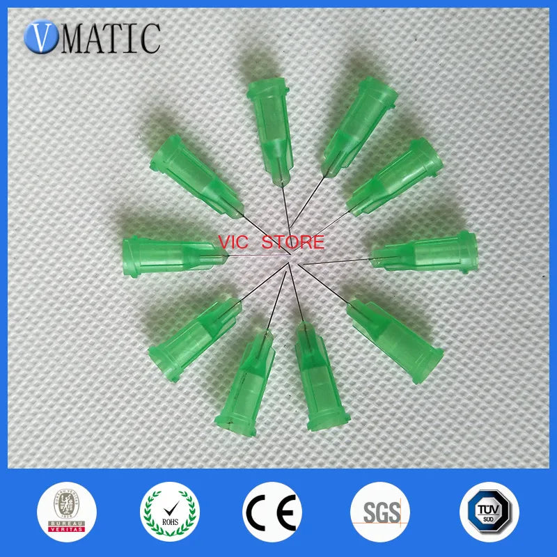 High Quality 100 Pcs Dispense Blunt Needle Tip 34G 0.5'' Length Non Sterilized Dispensing Needles 1/2 Inch