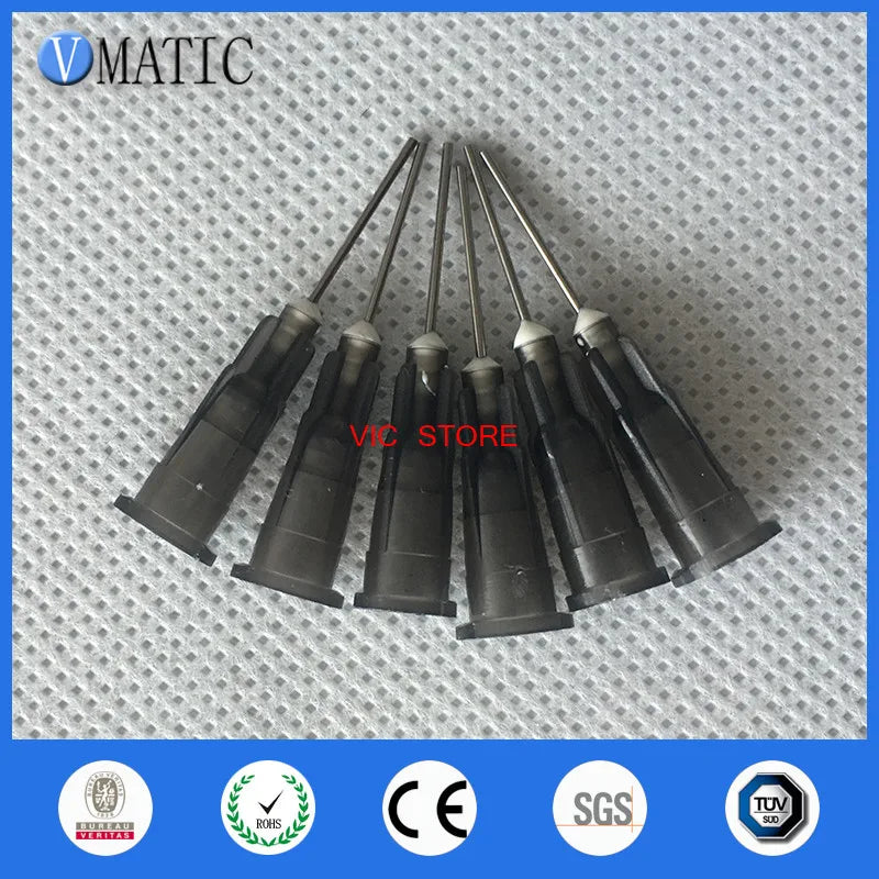 High Quality 22G High Quality Pinhead Dispensing Machine Syringe Needle Metal Pinhead Glue Dispensing Needle Tip 1/2 Inch