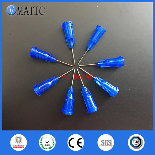 Free Shipping Top Quality Assurance Chinese Tips 100Pcs 22G 0.5'' 1/2 Inch Plastic Syringes Needle