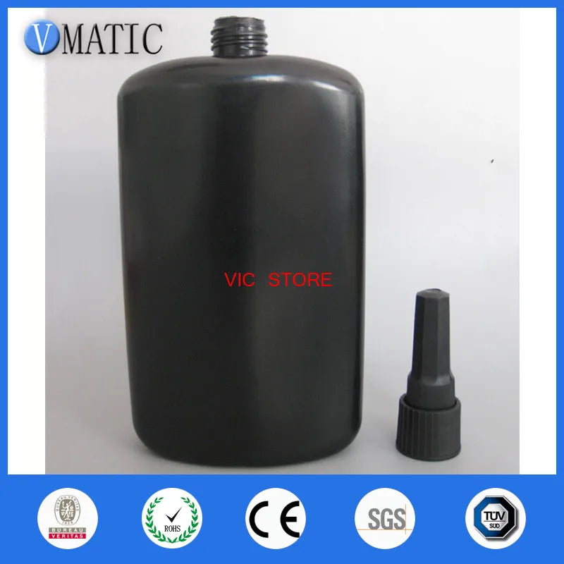 High Quality 250cc/ml UV Glue Bottle/ Anaerobic Adhesive Bottle/ Black Soft Glue Bottle (Glue Bottle Only)