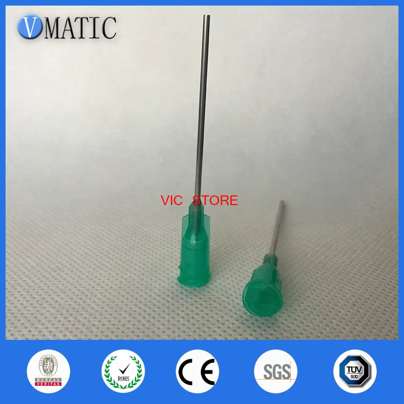 High Quality 100Pcs 18G Blunt Needles Dispensing Needle With 1 Inch Tubing Length