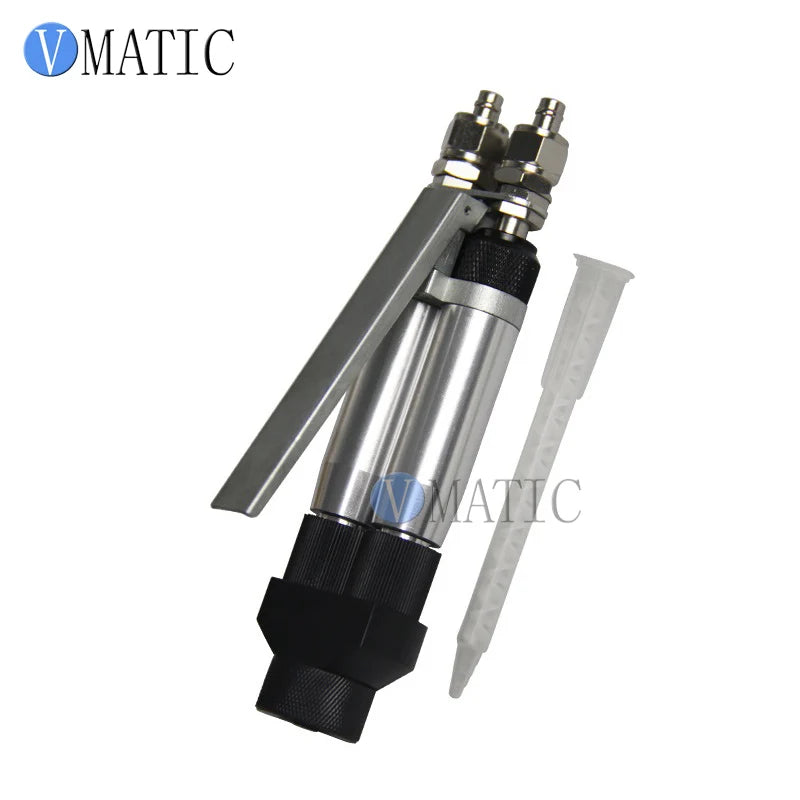 Double Liquid Glue Stainless Steel Pressure Barrel Valve Combination Equipment Mixing Adhesive Ab Dispensing Machine
