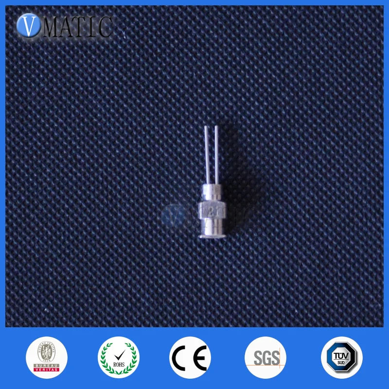 Free Shipping 6Pcs 15G-30G Stainless Steel Double Tube Dual Needles Tips 1/2 Inch