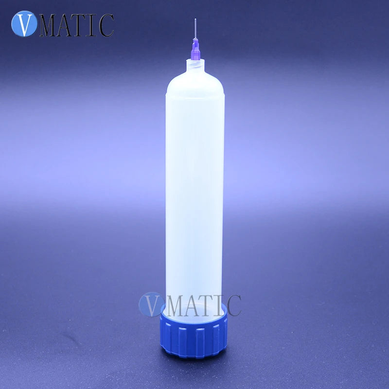 Free Shipping Quality Thickening Explosion-Proof 200cc/ml Helix Luer Lock Tip Dispenser Pneumatic Syringe Barrel With Adapter