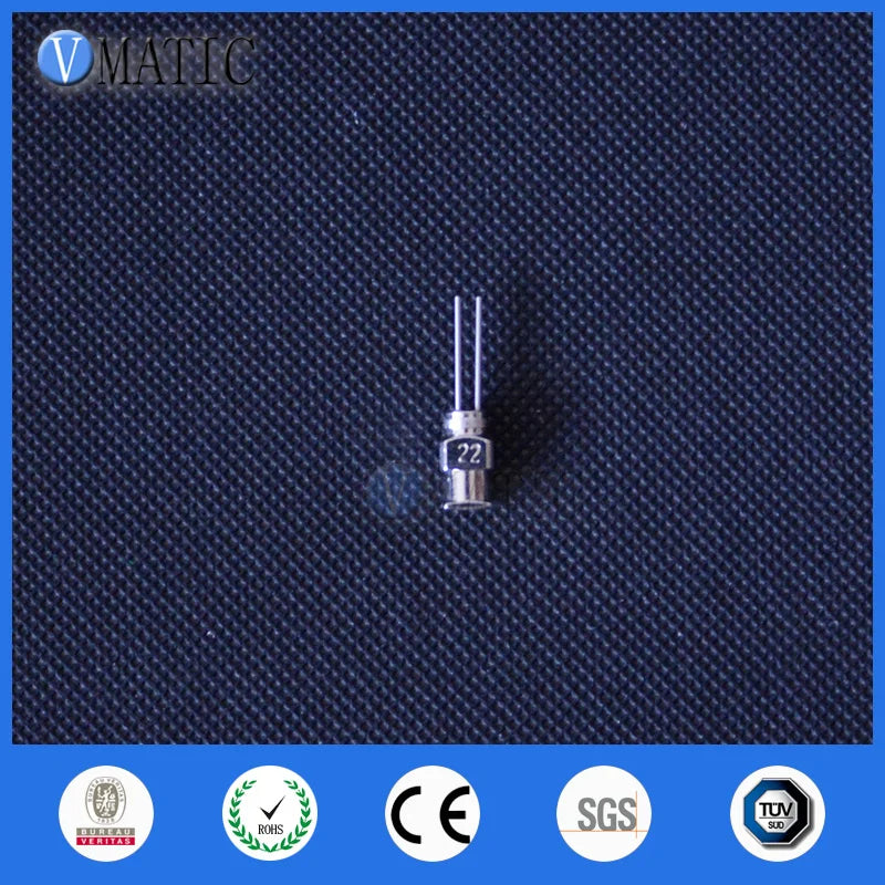 Free Shipping 6Pcs 15G-30G Stainless Steel Double Tube Dual Needles Tips 1/2 Inch