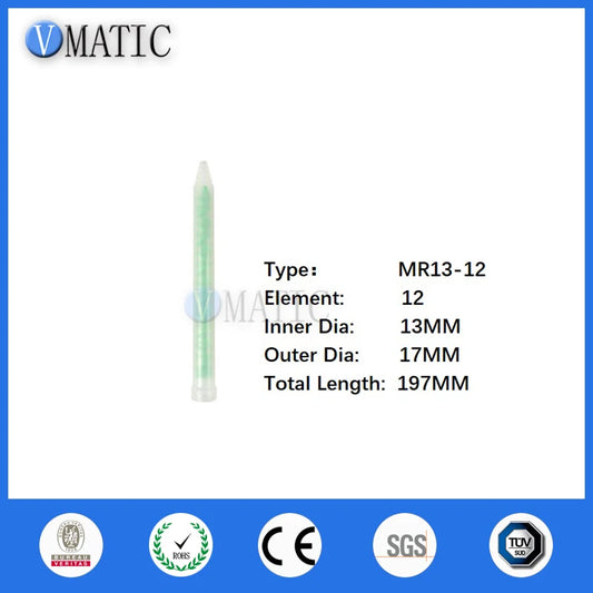 Free Shipping Wholesale Industrial Dynamic Mixer Nozzle Static Mixing Plastic Spray Nozzles MR13-12