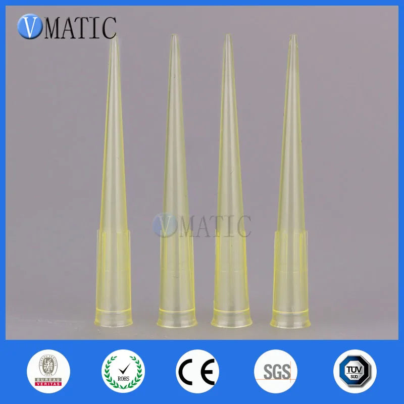 Free Shipping 1000Pcs 200ul 0.2ml Plastic Needle Liquid Dispenser Needles ID 6mm Length 50mm Plastic Dispensing Needle