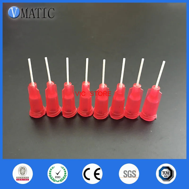 High Quality Quality Assurance 100Pcs 0.5'' PP Flexible Dispenser Needles Tips 25G PP Dispensing Needle 1/2 Inch
