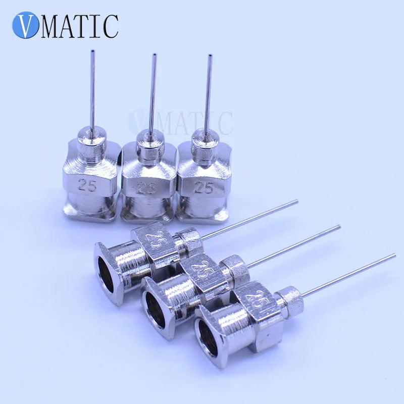 High Quality 12Pcs 0.5'' Tip Length 25G Stainless Steel Tips 1/2 Inch