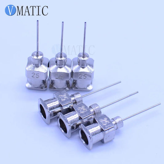 High Quality 12Pcs 0.5'' Tip Length 25G Stainless Steel Tips 1/2 Inch