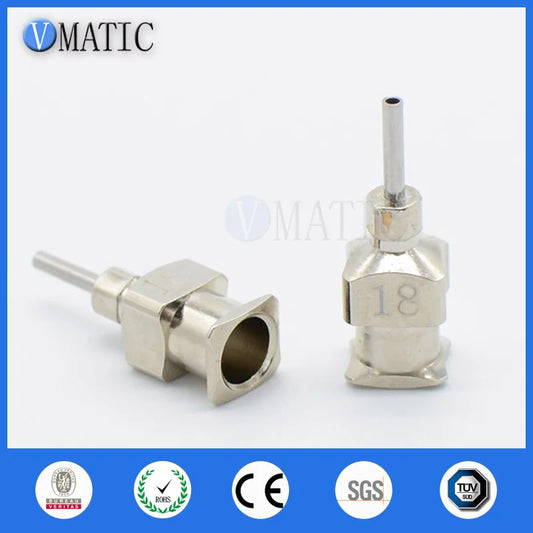 High Precision 18G 1/4 Inch Blunt Stainless Steel Metal Dispensing Syringe Needle 12pcs/box