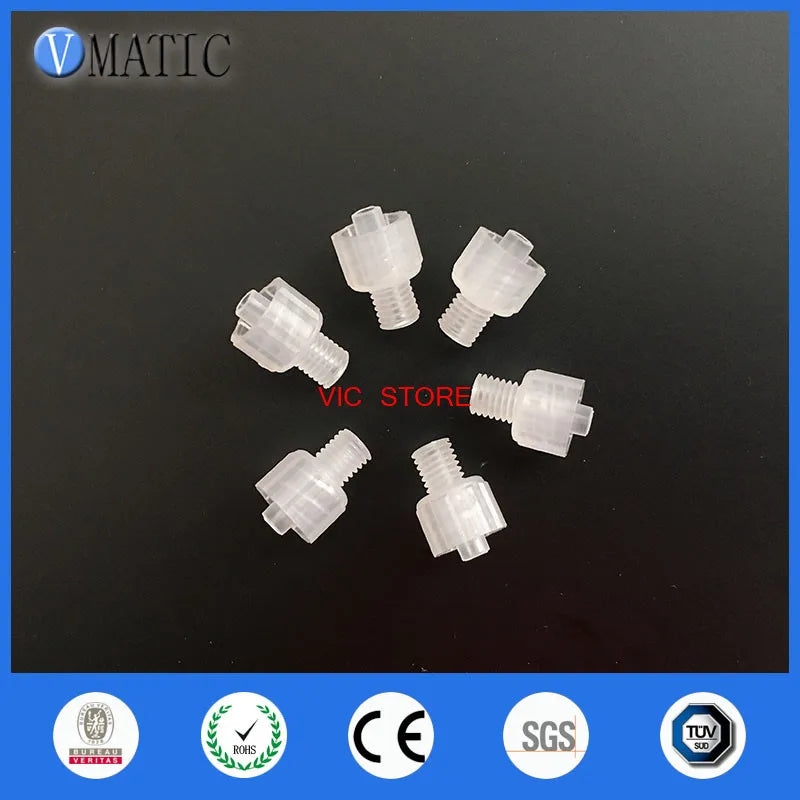 High Quality 100Pcs Male Luer Tapered Syringe Fitting Connector (Polyprop) Luer Lock Tapered Connector