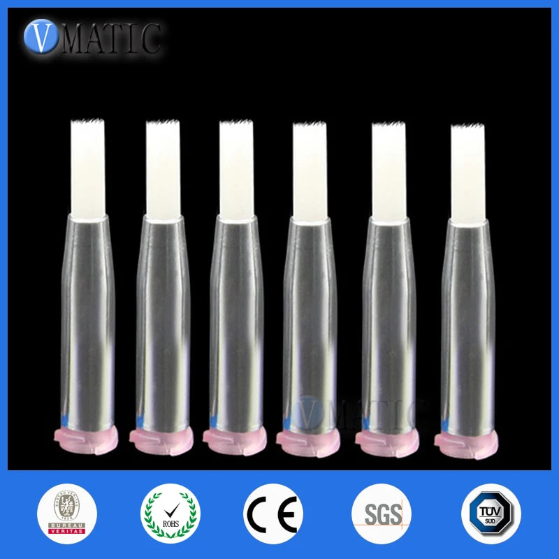Free Shipping 10Pcs 20G Dia 4mm Glue Dispensing Needle Brush Tips