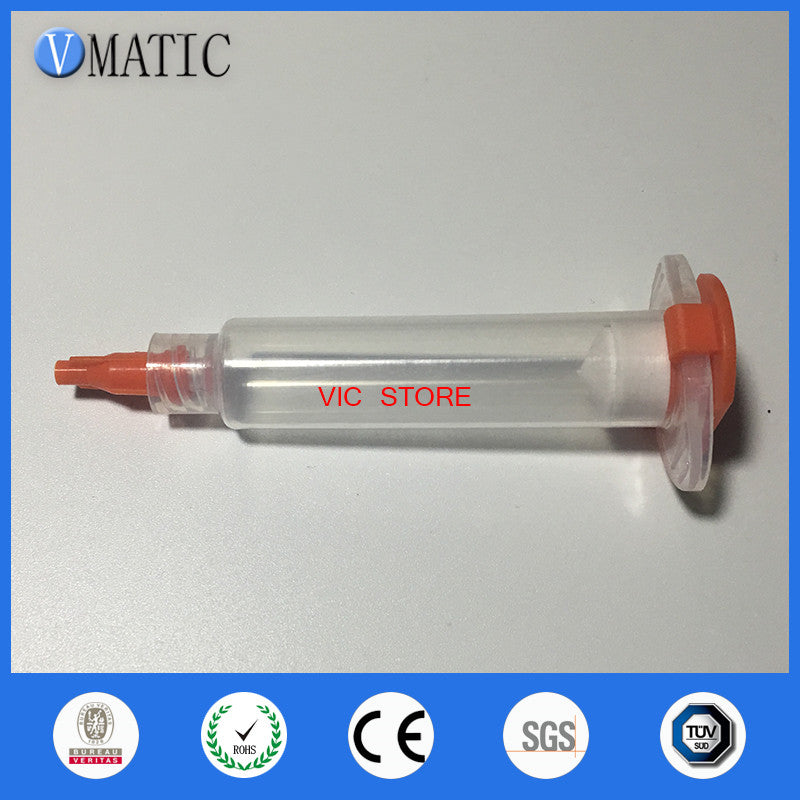 Free Shipping Quality 1800 Sets 5cc/ml Glue Dispensing Pneumatic Syringe With Piston & Stopper & End Cover