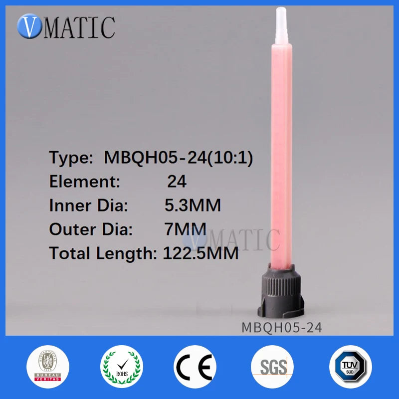 Free Shipping Liquid Application Glue Mixer Two-component Mixers Epoxy Tubes Tip Static Mixing Nozzle 1:1 & 10:1 Ratio