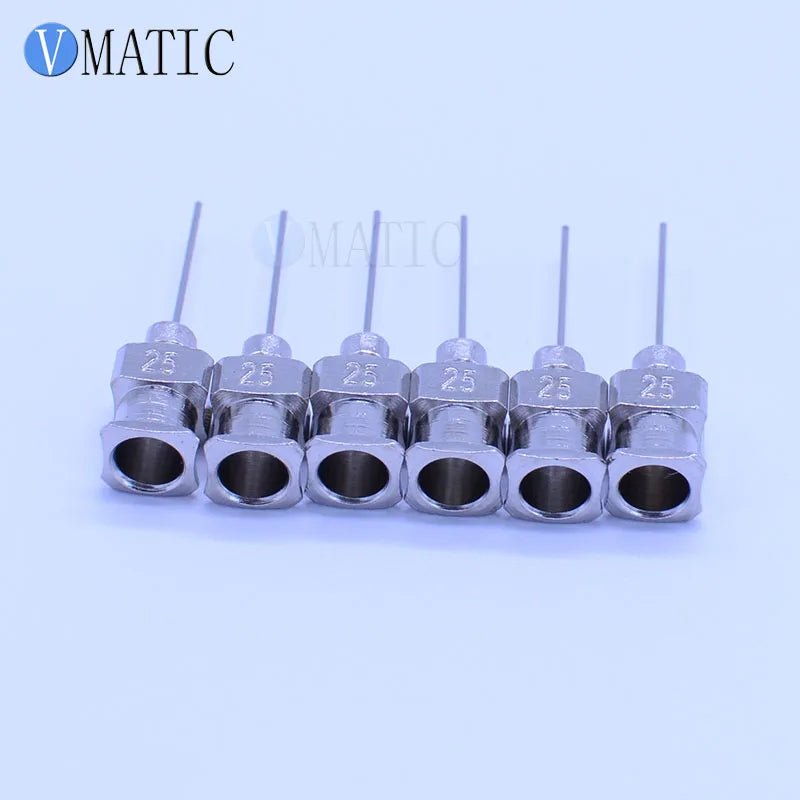 High Quality 12Pcs 0.5'' Tip Length 25G Stainless Steel Tips 1/2 Inch