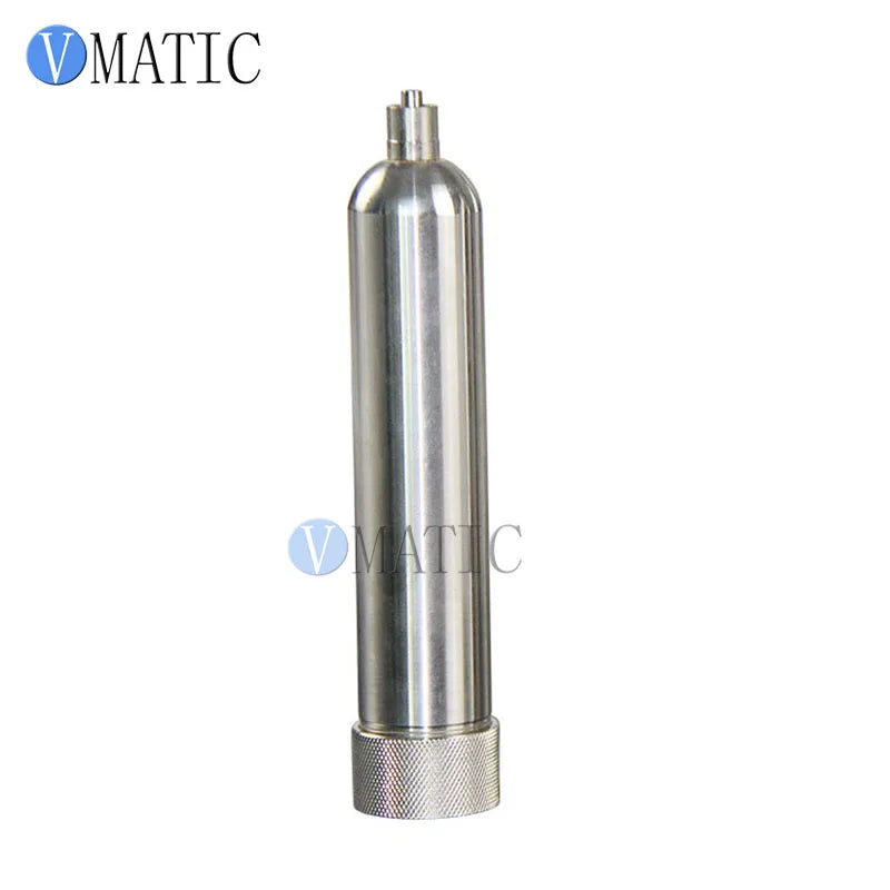 Free Shipping 55cc/ml Corrosion Resistant Stainless Steel Cones Glue Dispensing Pneumatic Syringe