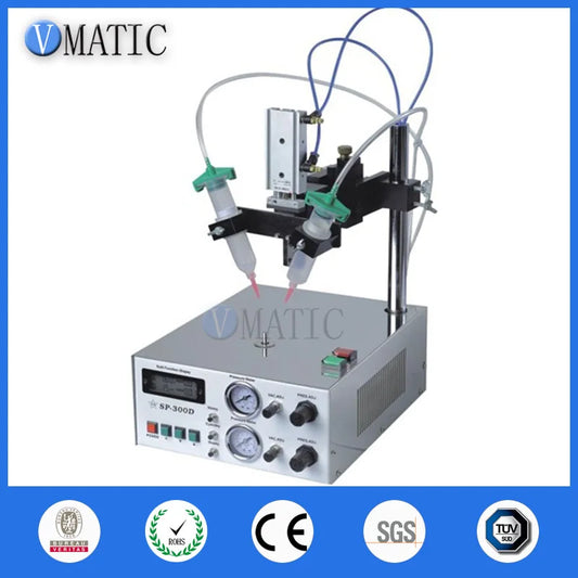 Free Shipping High Quality 220V Auto Glue Dispenser Solder Paste Liquid Controller Dropper SP300 Dispensing Machine