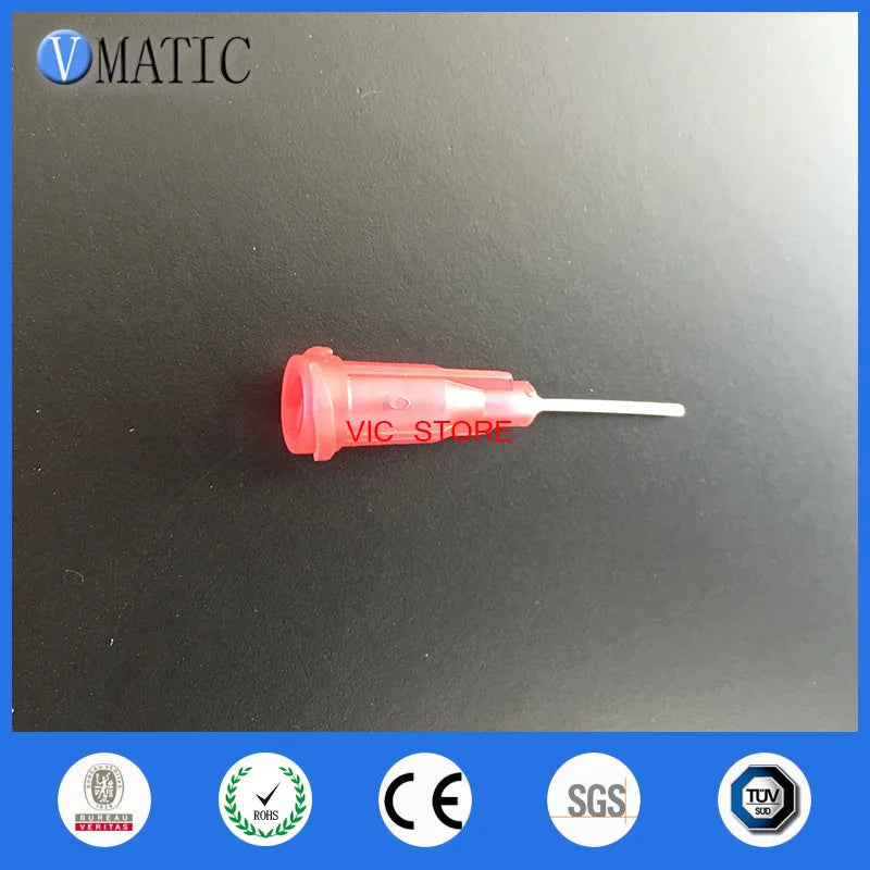 Free Shipping 100pcs 1/2" 25G PP Flexibility Needle Tips 1/2 Inch