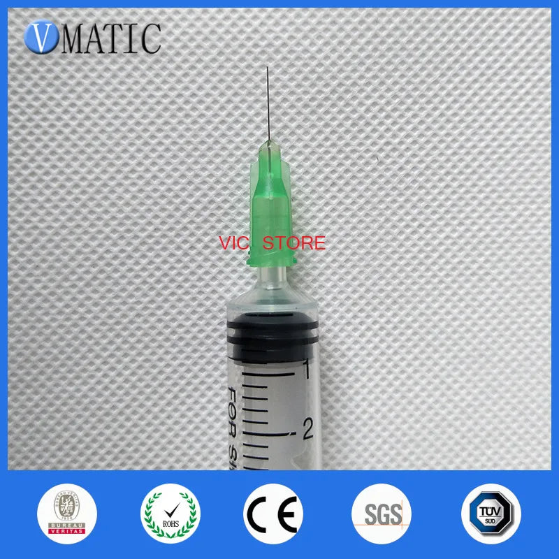 High Quality 100 Pcs Dispense Blunt Needle Tip 34G 0.5'' Length Non Sterilized Dispensing Needles 1/2 Inch