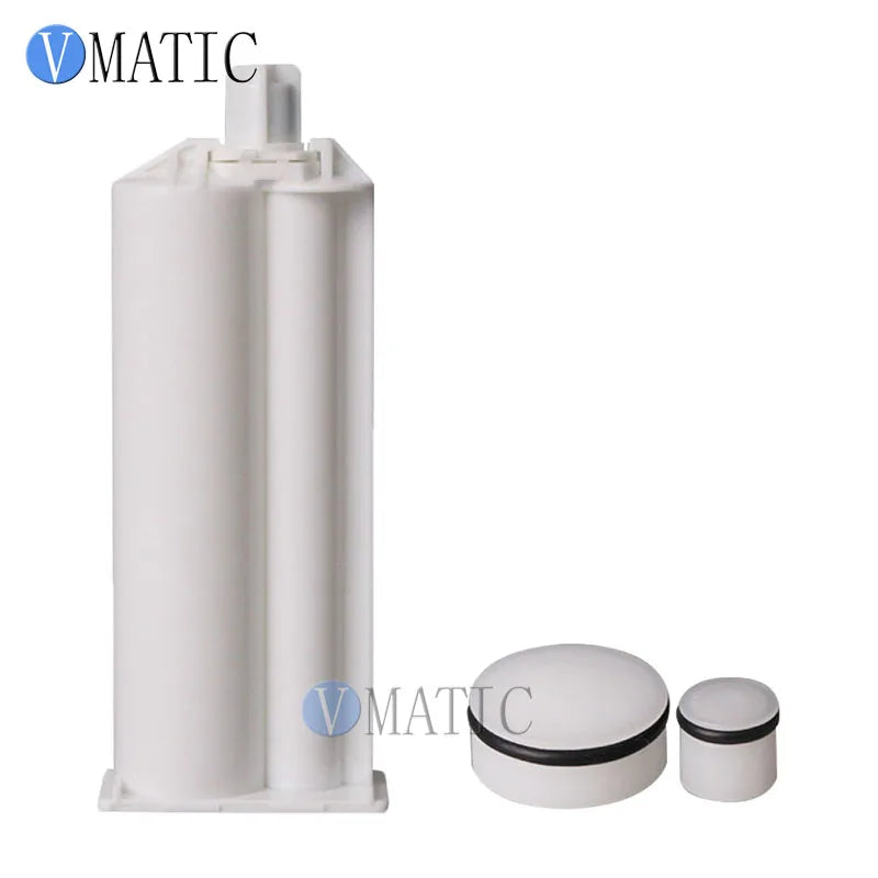 Free Shipping 2019 Hot Sale 2 Pcs Pro Glue Dispensing Plastic Cartridge 50ml/cc 4:1 Ratio For Dispensing Gun