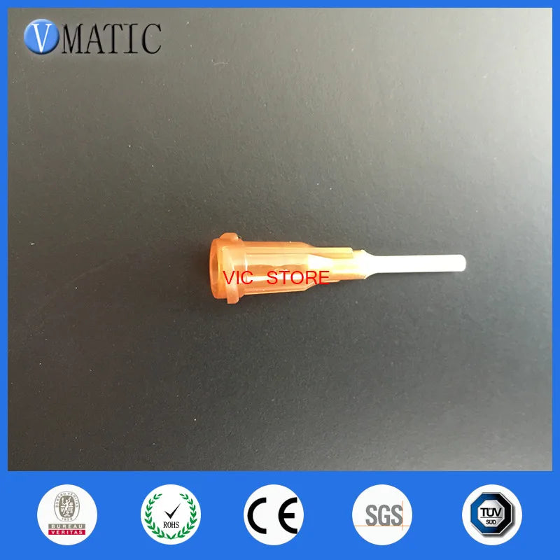 High Quality 15G Precision Quality S.S. Dispenser Needle Tip 0.5" Tubing Length Glue Dispensing Needles 1/2 Inch