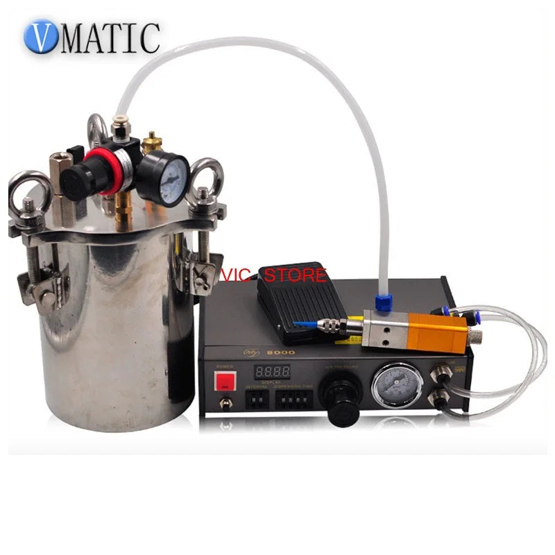 Free Shipping Quality Dispenser Machine Pressure Tank 2L With Dispensing Valve Set