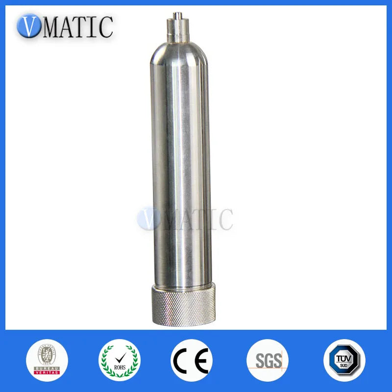 Free Shipping 30cc 30ml Corrosion Resistant Stainless Steel Cones Metal Dispensing Pneumatic Syringe