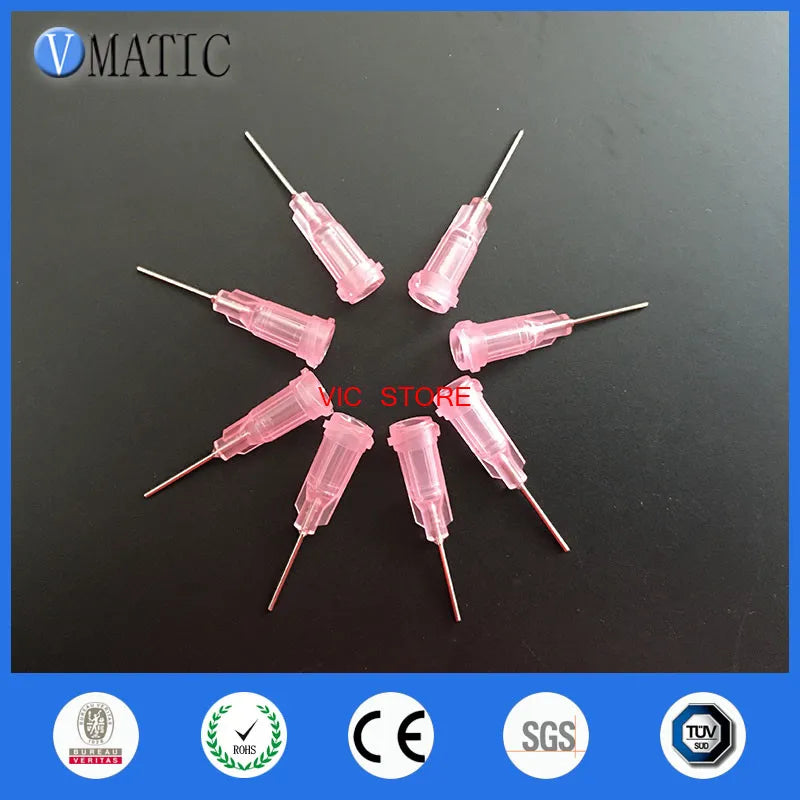 Free Shipping 100Pcs/Bag 20G Luer Lock S.S. Glue Dispensing Needles, Disposable Dispenser Needle Tip With 0.5'' Length