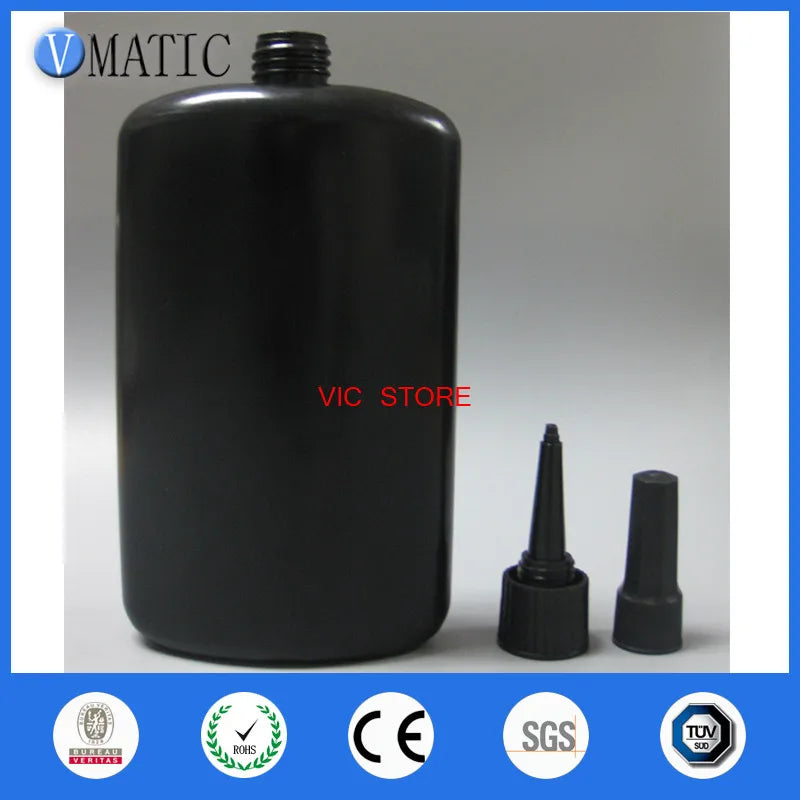 High Quality 250cc/ml UV Glue Bottle/ Anaerobic Adhesive Bottle/ Black Soft Glue Bottle (Glue Bottle Only)