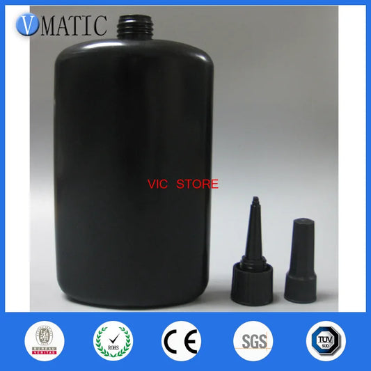High Quality 250cc/ml UV Glue Bottle/ Anaerobic Adhesive Bottle/ Black Soft Glue Bottle (Glue Bottle Only)