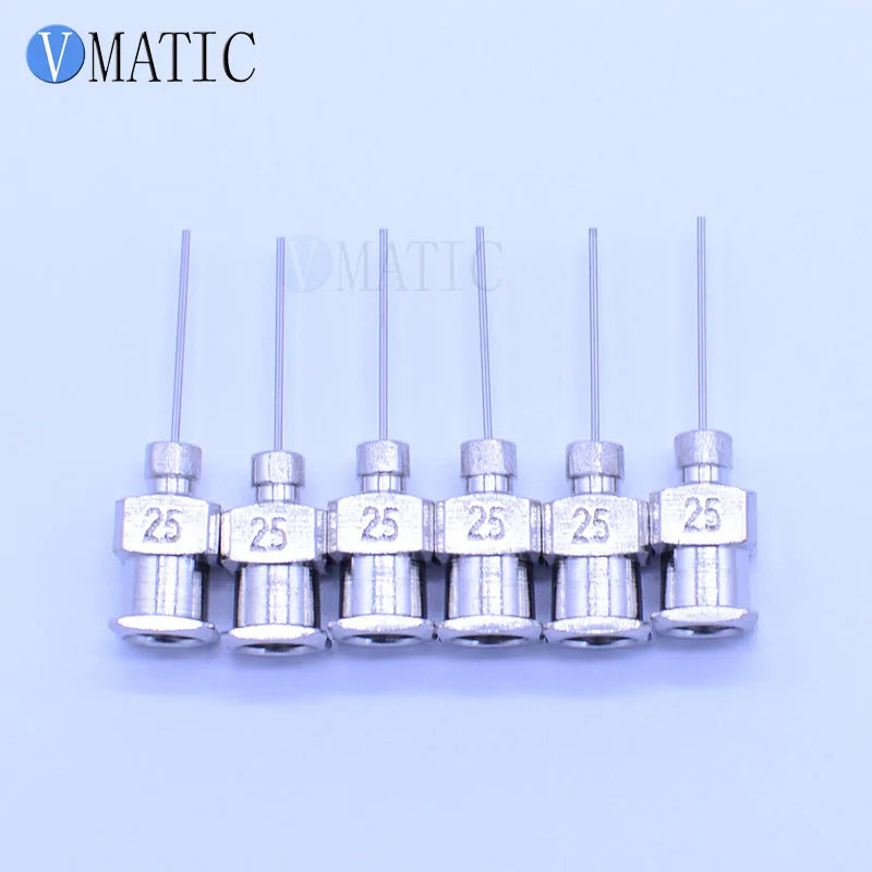 High Quality 12Pcs 0.5'' Tip Length 25G Stainless Steel Tips 1/2 Inch