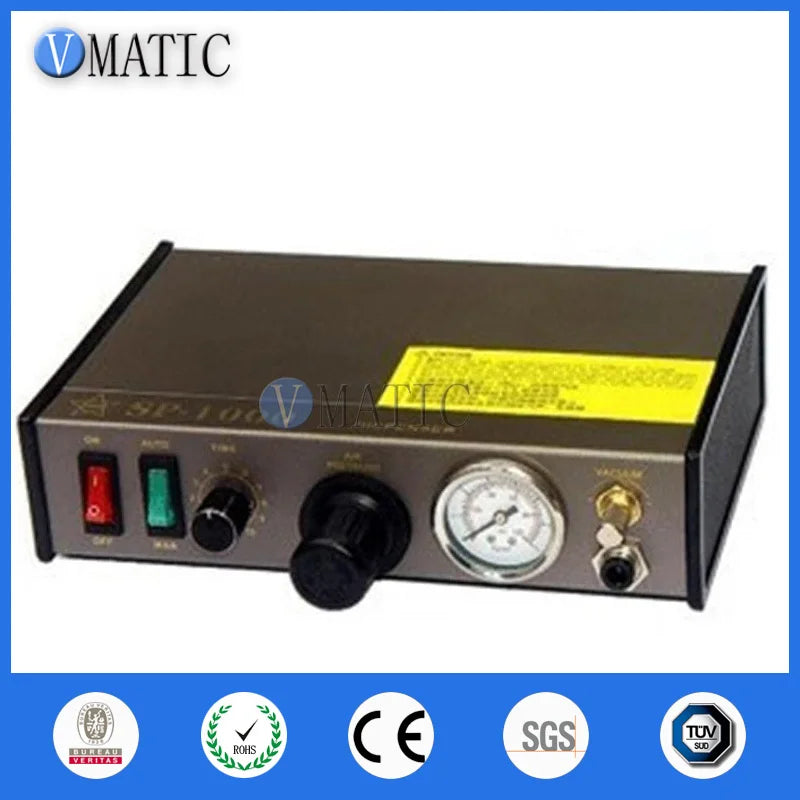 Free Shipping Digital Semi Automatic Pneumatic Glue Dispenser Liuquid Dispensing Controller Machine 220V
