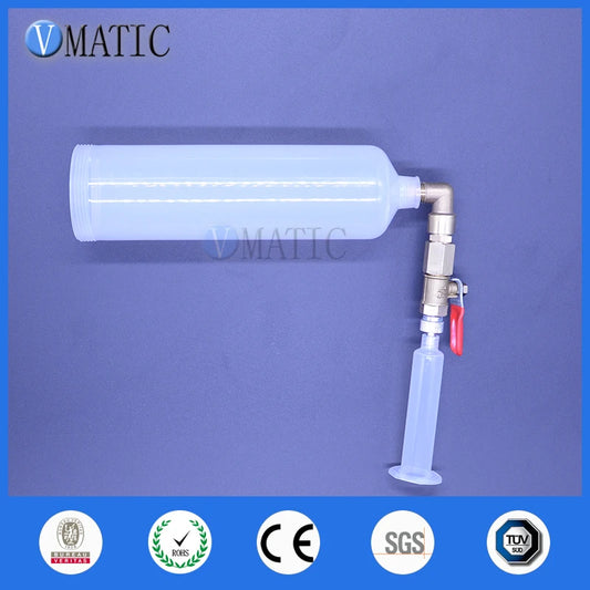 Free Shipping Glue Dispensing Pneumatic Syringe 300cc/ml + 30cc/cl Dispensing Syringe + Adapter Wrapper For Glue Prefilling