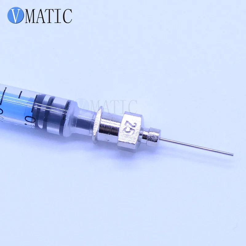 High Quality 12Pcs 0.5'' Tip Length 25G Stainless Steel Tips 1/2 Inch
