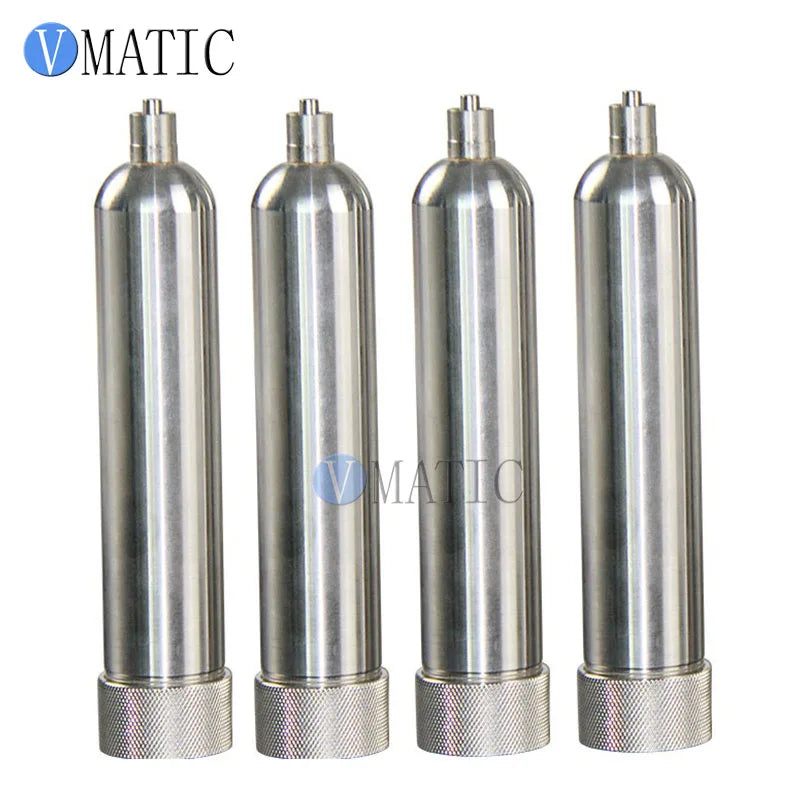 Free Shipping 55cc/ml Corrosion Resistant Stainless Steel Cones Glue Dispensing Pneumatic Syringe