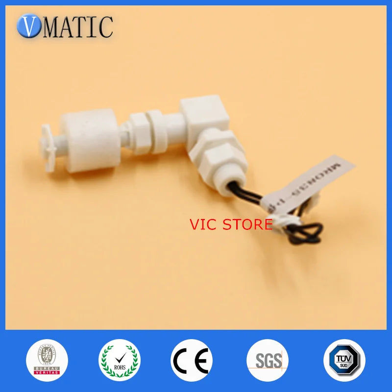 High Quality VC0835-P Plastic Liquid Fuel Switch 90 Degree Side Float Ball Water Level Sensor