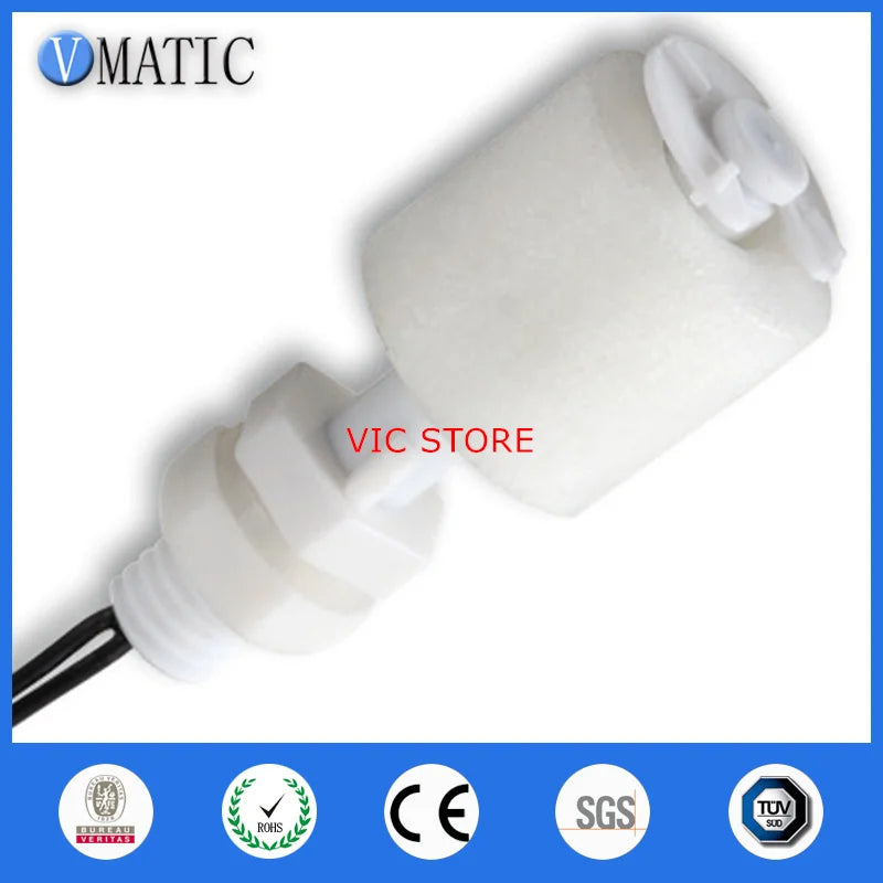 High Quality 10 Pcs Proximity Cost Leveling White Vertical Float Switch Pp Controller Sensor VC1043-P