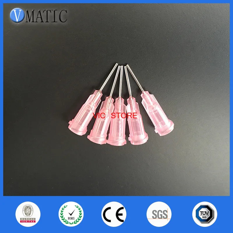 Free Shipping 100Pcs/Bag 20G Luer Lock S.S. Glue Dispensing Needles, Disposable Dispenser Needle Tip With 0.5'' Length