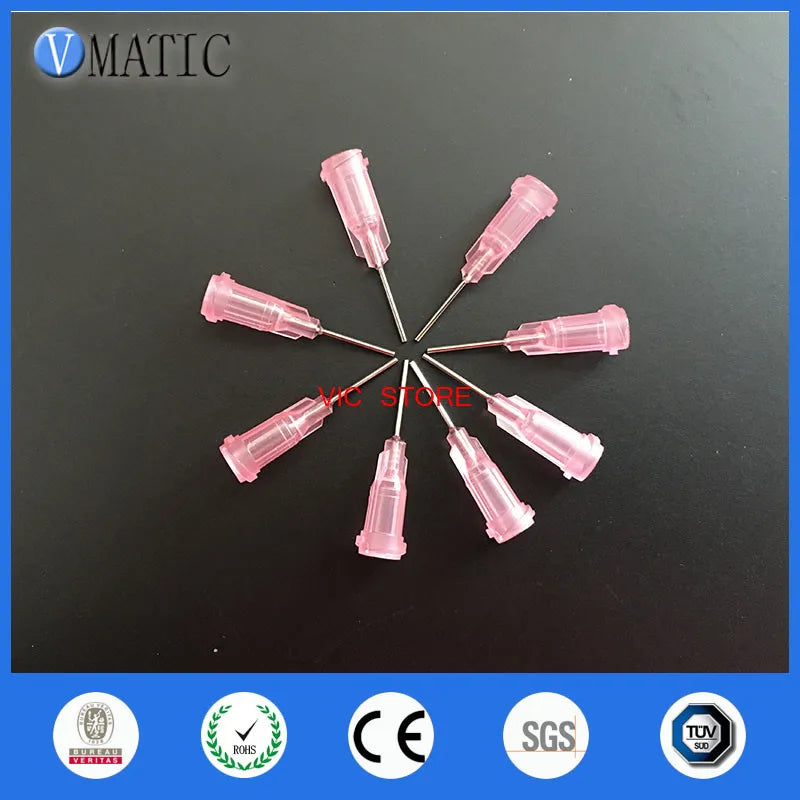 Free Shipping 100Pcs/Bag 20G Luer Lock S.S. Glue Dispensing Needles, Disposable Dispenser Needle Tip With 0.5'' Length